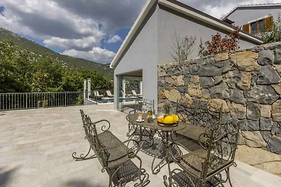 Ferienhaus mit Terrasse und Pool und