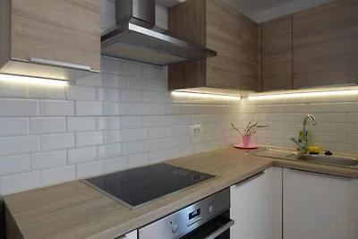 Studio mit Gemeinschaftsterrasse und Grill