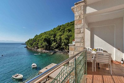 Ferienwohnung am Meer mit grossen Terrasse