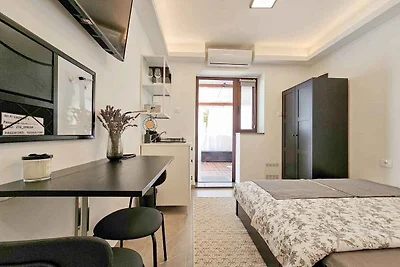 Studio mit Terrasse, 15 m vom Meer entfernt