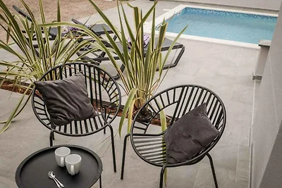 Ferienwohnung mit Pool auf Krk