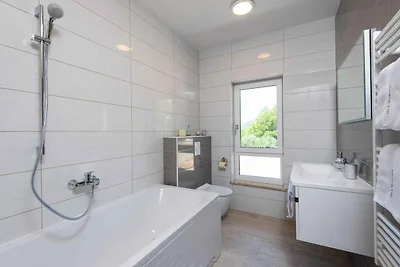 Ferienhaus mit Meerblick