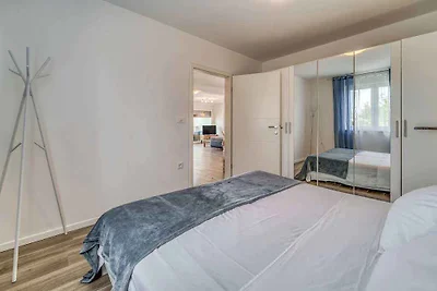 Ferienwohnung mit Balkon und Meerblick