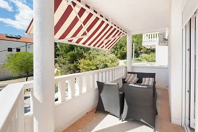 Ferienwohnung am Meer mit Terrasse