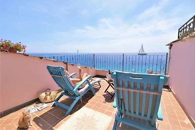 Ferienhaus mit Meerblick und Dachterrasse