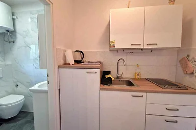 Gemütliches Studio in Novalja mit Blick ins