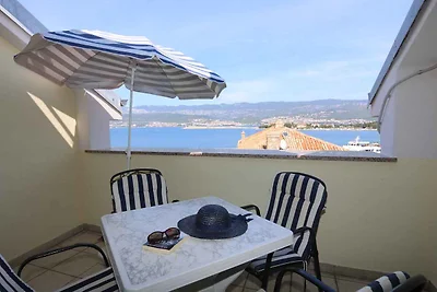 Ferienwohnung mit Klimaanlage und Meerblick
