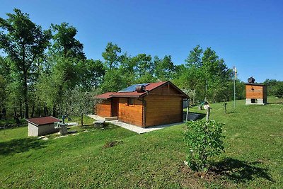 Hütte abgelegen, mit Terrasse und grossem