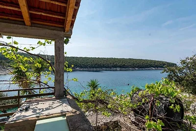 Ferienhaus mit Terrasse und Meerblick