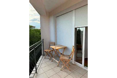 Ferienwohnung Direkt am Meer mit Balkon