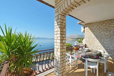 Ferienwohnung mit Balkon und Meerblick