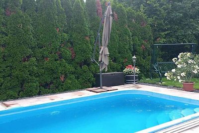 Ferienhaus mit Pool, Whirlpool und