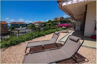 Ferienwohnung mit Klimaanlage und Terrasse