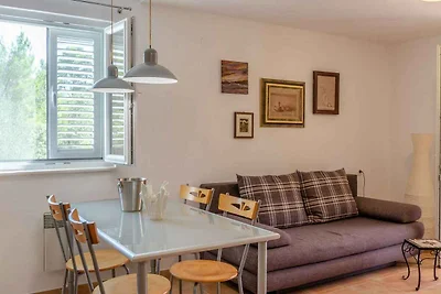 Ferienwohnung nahe am Meer mit Terrasse