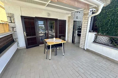 Studio mit einem Balkon direkt am Meer