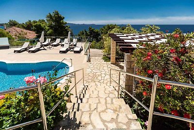 Ferienwohnung mit einen Balkon und Meerblick