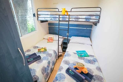 Mobilehome mit Klimaanlage, Terrasse und Pool