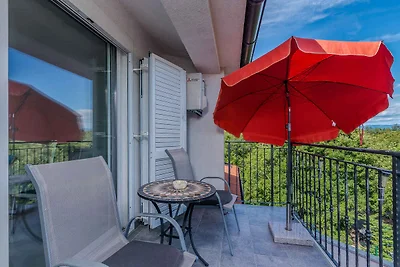 Ferienwohnung mit Klimaanlage und Grill, umge