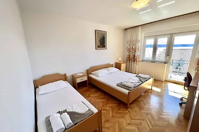 Ferienwohnung mit Balkon und Meerblick