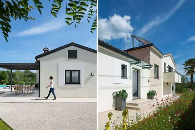 Moderne Villa mit privatem Pool, eingezäuntem