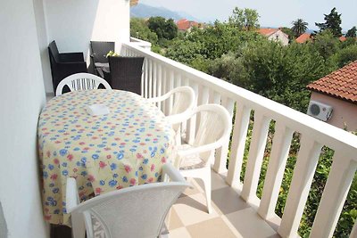 Ferienwohnung mit Balkon in Strandnähe