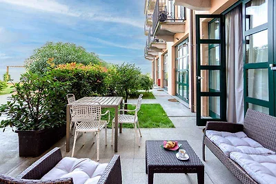 Ferienwohnung mit Gartenblick und Klimaanlage