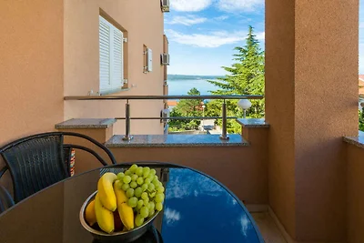 Ferienwohnung mit Klima und Blick auf dem