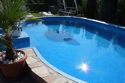 Ferienhaus mit beheizbarem Pool und