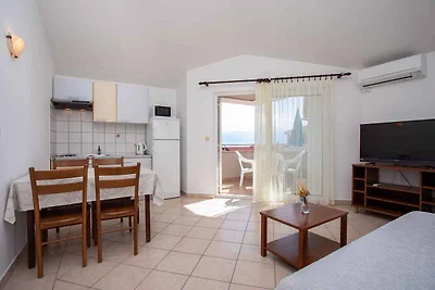Ferienwohnung am Meer mit Grill und Blick auf