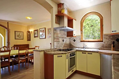 Ferienwohnung mit überdachter Terrasse und