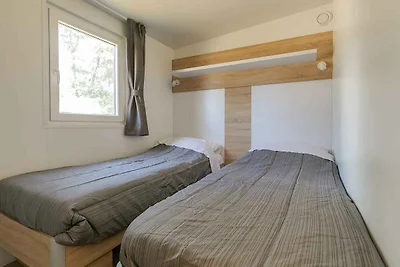 Mobilehome mit Terrasse am Pool