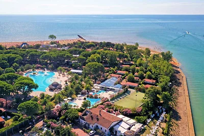 Mobilehome mit Terrasse und Klimaanlage