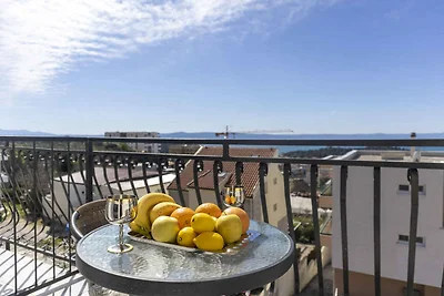 Studio mit Klimaanlage und Meerblick