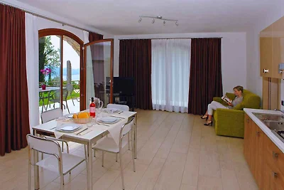 Ferienwohnung mit Blick auf den Gardasee