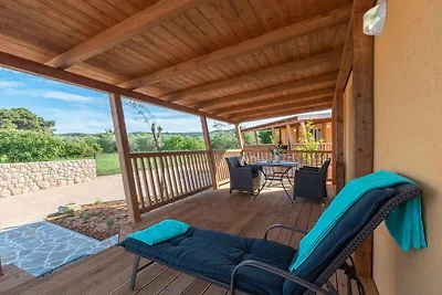 Ferienhaus mit Klimaanlage und Meerblick