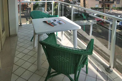 Ferienwohnung mit Klimaanlage und Balkon