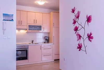 Ferienwohnung mit überdachtem Balkon