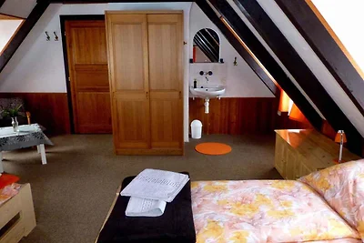 Ferienhaus mit Kaminofen in Hanglage