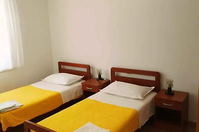 Ferienwohnung mit Balkon 300 m vom Strand