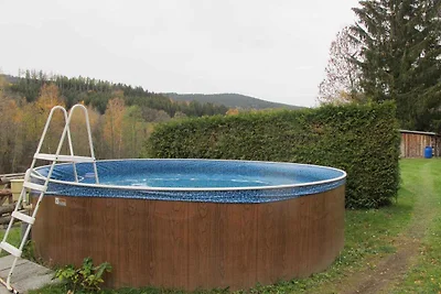 Ferienhaus mit Kamin, Sauna, Spielezimmer und