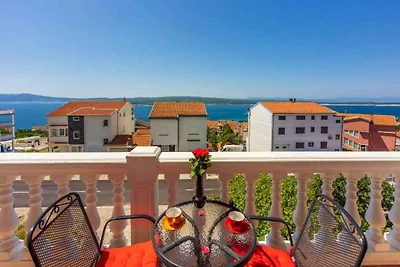Ferienwohnung mit Balkon und Meerblick