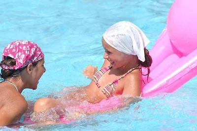 Mobilehome mit Pools für Klein und Gross
