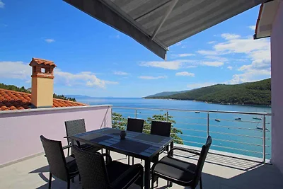 Ferienwohnung 100 m vom Strand mit Meerblick