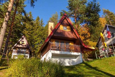 Hütte mit Aussicht auf Lipno See