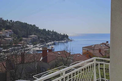 Ferienwohnung mit Meerblick, WLAN und