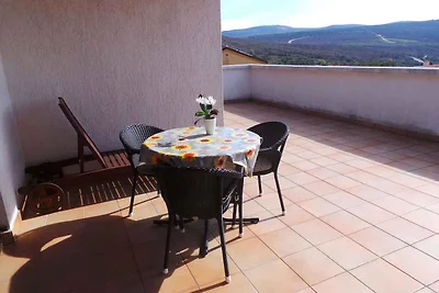 Studio mit Terrasse und Meerblick
