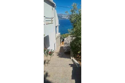 Ferienwohnung am Meer mit Balkon