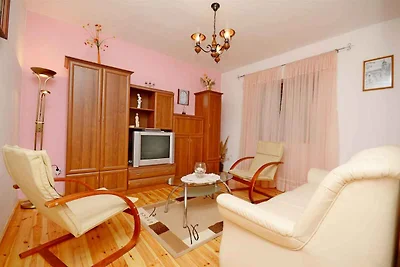 Ferienhaus mit Balkon und Meerblick