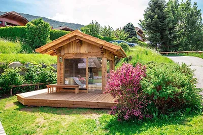 Ferienhaus mit Kachelofen und Wellness-Oase