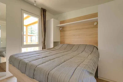 Mobilehome mit Terrasse am Pool